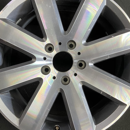 19" MERCEDES G-CLASS 19-24 463 Type G550 19x8.5 8 spoke Original OEM Wheel Rim - Angle View