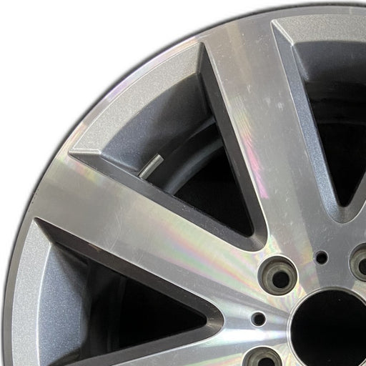 19" MERCEDES G-CLASS 19-24 463 Type G550 19x8.5 8 spoke Original OEM Wheel Rim - Angle View