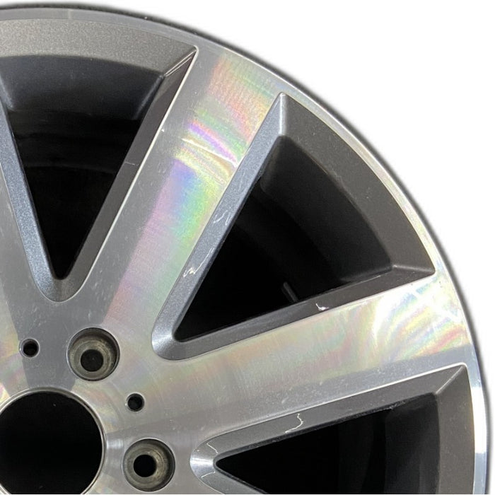 19" MERCEDES G-CLASS 19-24 463 Type G550 19x8.5 8 spoke Original OEM Wheel Rim - Side Profile