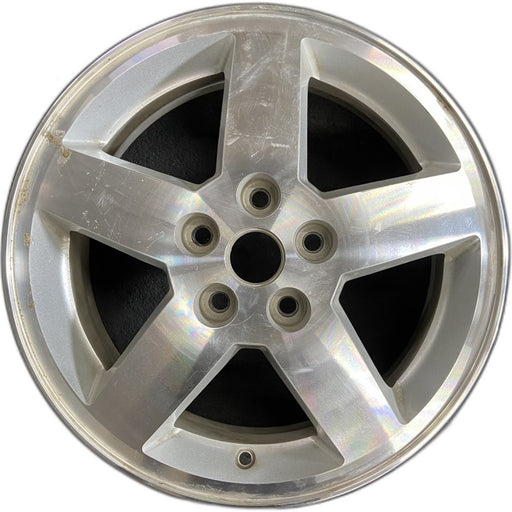 16" COBALT 05 16x6 aluminum Original OEM Wheel Rim - Front View