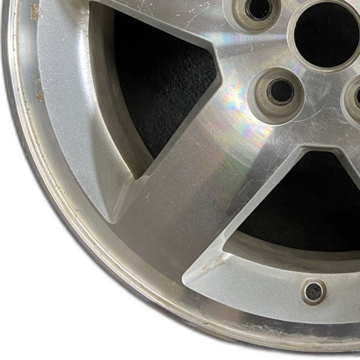 16" COBALT 05 16x6 aluminum Original OEM Wheel Rim - Back View