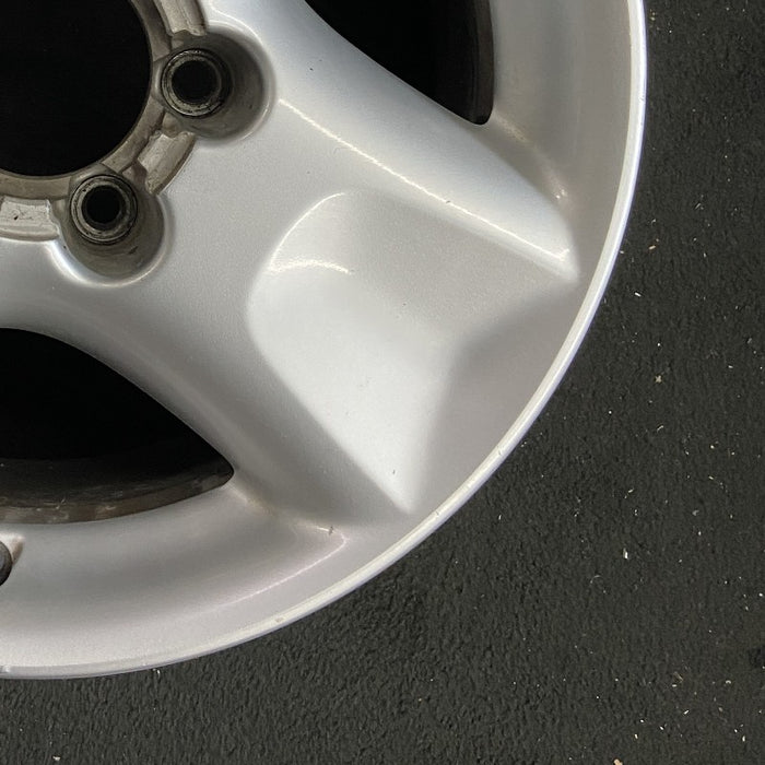 17" INFINITI QX4 01 17x8 Original OEM Wheel Rim - Back View