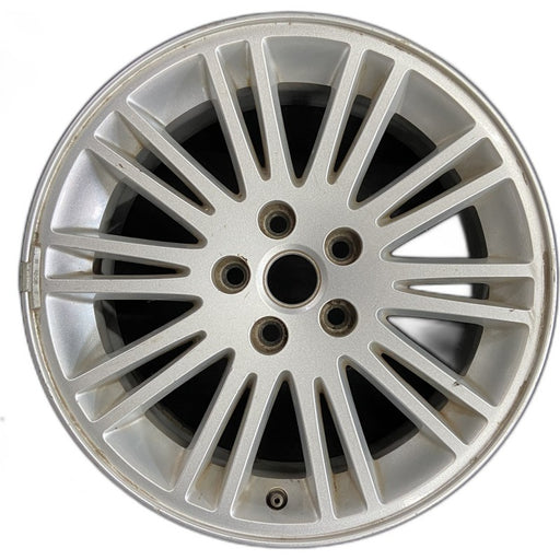 17" 300 08 17x7 aluminum 20 spoke Original OEM Wheel Rim - Front View