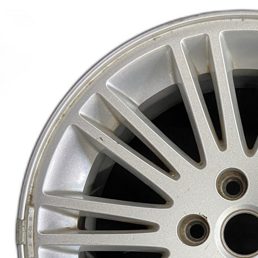 17" 300 08 17x7 aluminum 20 spoke Original OEM Wheel Rim - Angle View