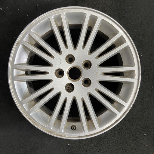 17" 300 08 17x7 aluminum 20 spoke Original OEM Wheel Rim - Front View