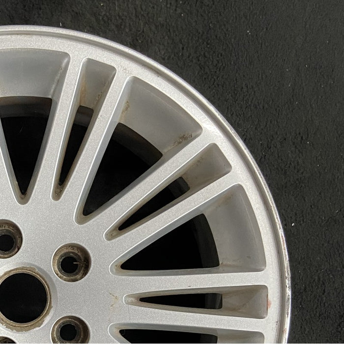 17" 300 08 17x7 aluminum 20 spoke Original OEM Wheel Rim - Close-Up Detail
