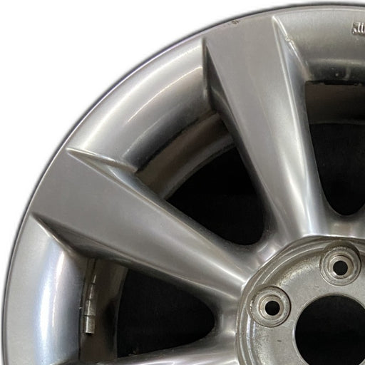 18" INFINITI EX35 11-12 18x8 alloy 8 spoke Original OEM Wheel Rim - Angle View