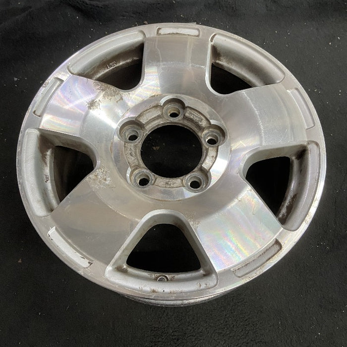 18" TUNDRA 07-09 18x8 alloy 5 spoke smooth machined Original OEM Wheel Rim