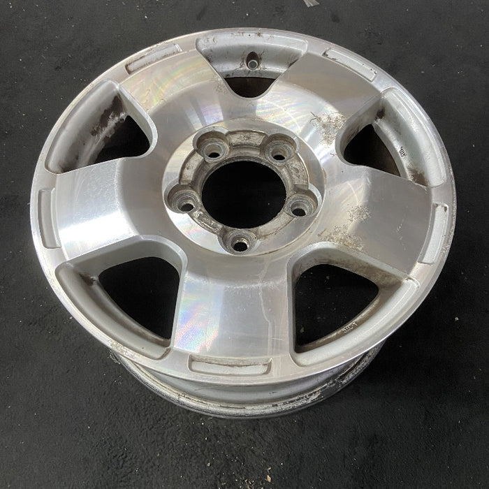 18" TUNDRA 07-09 18x8 alloy 5 spoke smooth machined Original OEM Wheel Rim