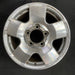 18" TUNDRA 07-09 18x8 alloy 5 spoke smooth machined Original OEM Wheel Rim - Front View