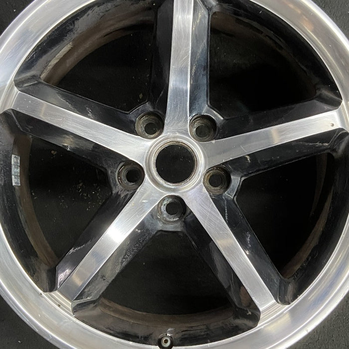 18" CHALLENGER 11-14 18x7.5 alloy thin spoke Original OEM Wheel Rim - Angle View