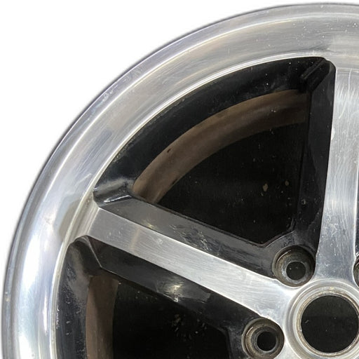 18" CHALLENGER 11-14 18x7.5 alloy thin spoke Original OEM Wheel Rim - Angle View