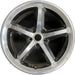 18" CHALLENGER 11-14 18x7.5 alloy thin spoke Original OEM Wheel Rim - Front View