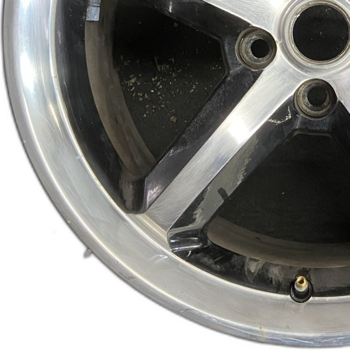 18" CHALLENGER 11-14 18x7.5 alloy thin spoke Original OEM Wheel Rim - Back View
