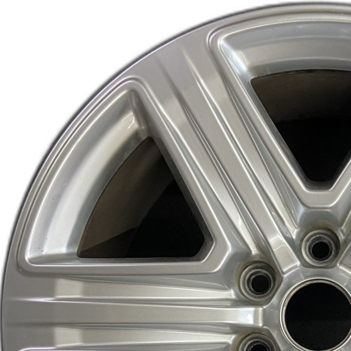 20" FORD F150 PICKUP 18-20 20x8.5 6 spoke straight spoke ribbed Original OEM - Angle View