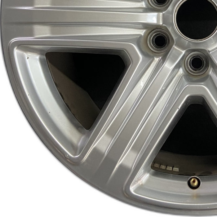 20" FORD F150 PICKUP 18-20 20x8.5 6 spoke straight spoke ribbed Original OEM - Back View