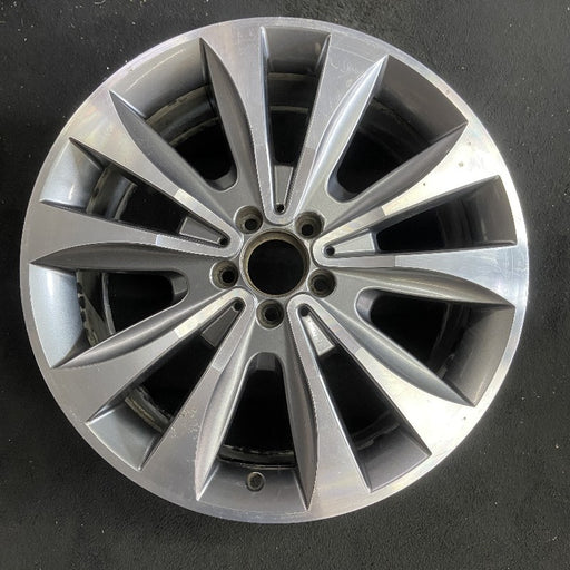 20" MERCEDES GL-CLASS 13-15 166 Type; GL350 20x8.5 10 spoke carved spokes - Front View