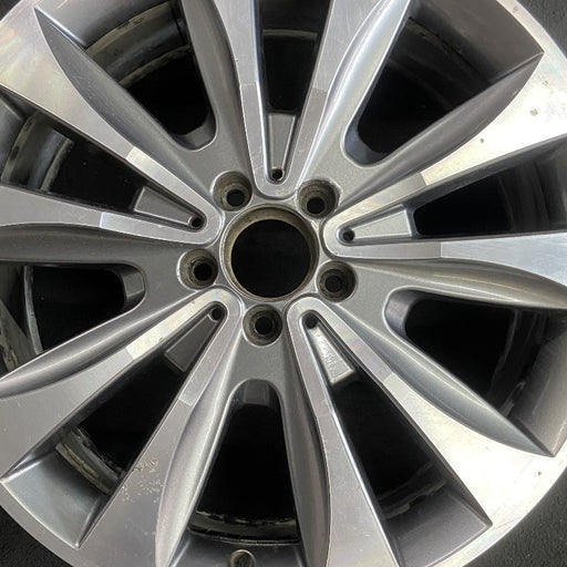 20" MERCEDES GL-CLASS 13-15 166 Type; GL350 20x8.5 10 spoke carved spokes - Angle View