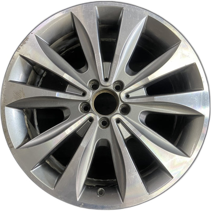 20" MERCEDES GL-CLASS 13-15 166 Type; GL350 20x8.5 10 spoke carved spokes - Front View