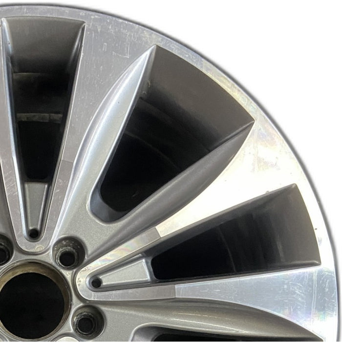 20" MERCEDES GL-CLASS 13-15 166 Type; GL350 20x8.5 10 spoke carved spokes - Side Profile
