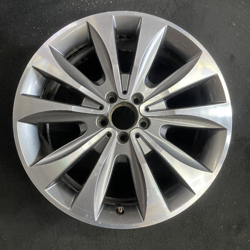 20" MERCEDES GL-CLASS 13-15 166 Type; GL350 20x8.5 10 spoke carved spokes - Front View