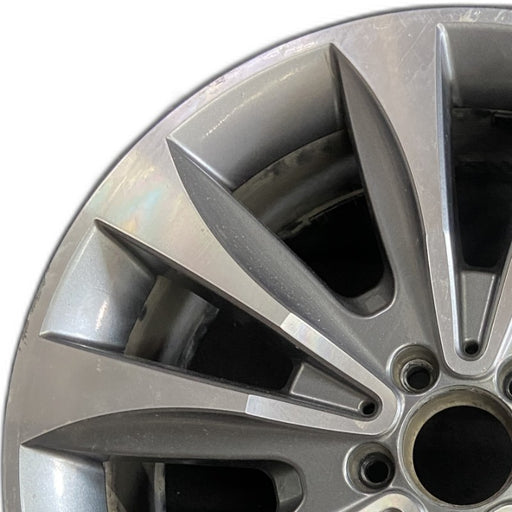 20" MERCEDES GL-CLASS 13-15 166 Type; GL350 20x8.5 10 spoke carved spokes - Angle View