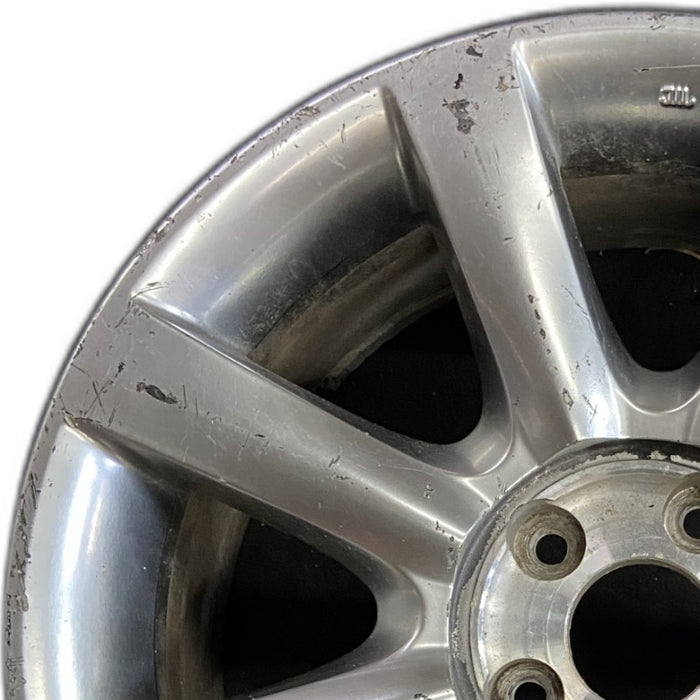 18" INFINITI M45 03-04 18x7.5 alloy 8 spoke gloss finish Original OEM Wheel Rim - Angle View