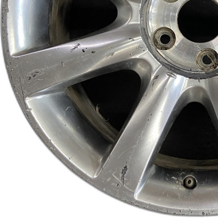 18" INFINITI M45 03-04 18x7.5 alloy 8 spoke gloss finish Original OEM Wheel Rim - Back View