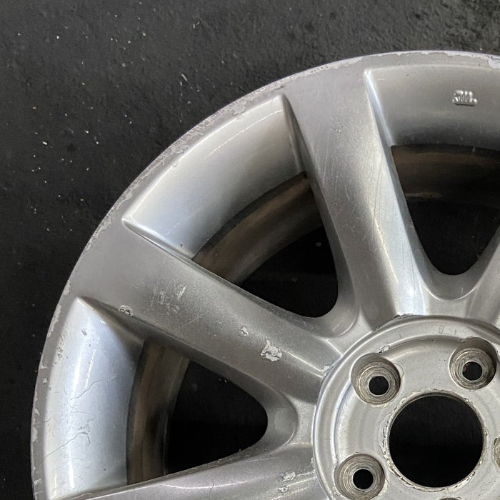 18" INFINITI M45 03-04 18x7.5 alloy 8 spoke gloss finish Original OEM Wheel Rim - Side Profile