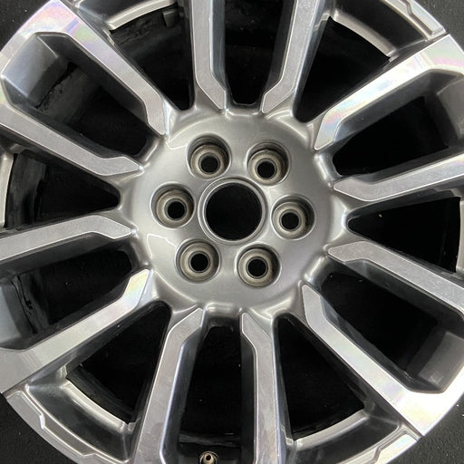 20" ACADIA 20-21 20x8 6 spoke double spoke opt SUE Original OEM Wheel Rim - Angle View