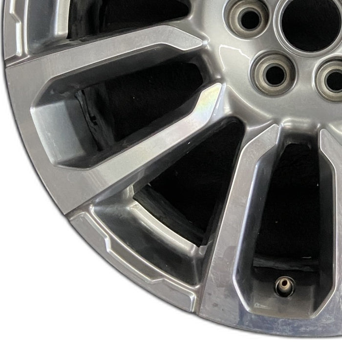 20" ACADIA 20-21 20x8 6 spoke double spoke opt SUE Original OEM Wheel Rim - Back View