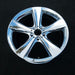19" BMW X3 04-10 19x9 (alloy, rear), 5 spoke, flat spoke (open fork end of spoke) Original OEM Wheel Rim 59458 - OEM WHEEL SHOP
