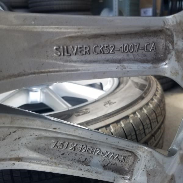 19" RANGE ROVER SPORT 18-19 19x7-1/2 ( alloy ) (10 spoke painted silver) Original OEM Wheel Rim