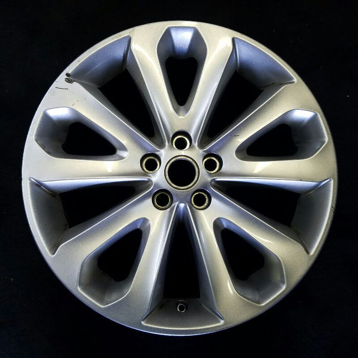 20" RANGE ROVER 13-17 road wheel (alloy) 20x8-1/2 (10 spoke 5 split spoke) shadow chrome Original OEM Wheel Rim