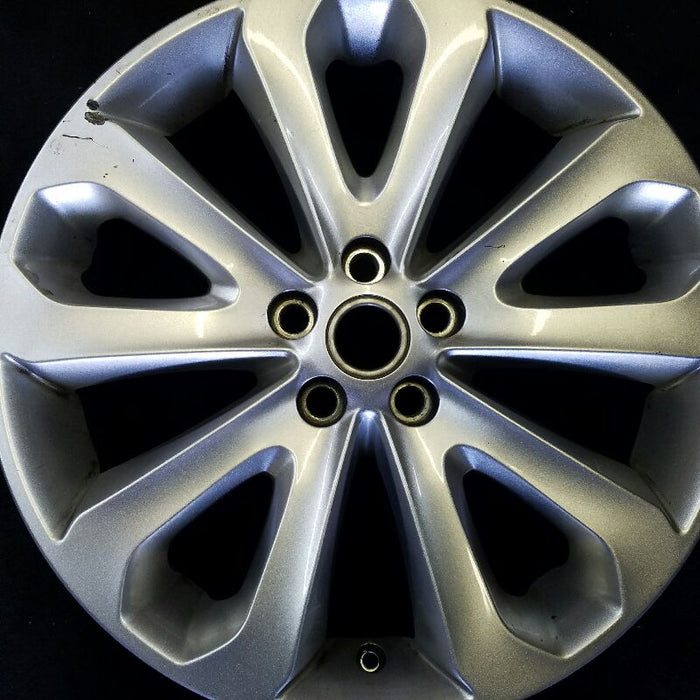 20" RANGE ROVER 13-17 road wheel (alloy) 20x8-1/2 (10 spoke 5 split spoke) shadow chrome Original OEM Wheel Rim