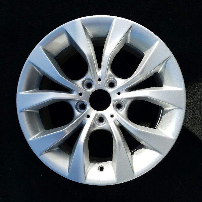 17" BMW X1 12-15 17x7-1/2 alloy 5 spoke V spoke flat spoke edge Original OEM Wheel Rim