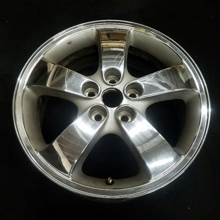 17" STRATUS 03-05 Cpe 17x6-1/2 (5 spoke) chrome Original OEM Wheel Rim