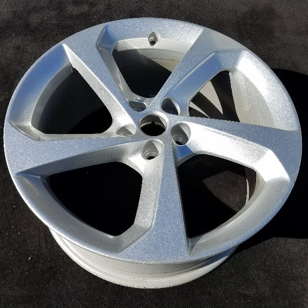 19" JAGUAR F-PACE 18-19 19x8-1/2 ( alloy ) 5 spoke silver Original OEM Wheel Rim