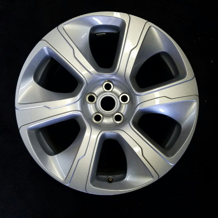 21" RANGE ROVER 18-20 21x9-1/2 alloy 6 spoke painted silver R. Original OEM Wheel Rim