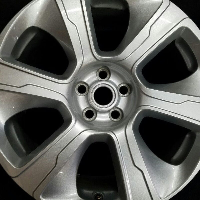 21" RANGE ROVER 18-19 21x9-1/2 ( alloy ) 6 spoke painted silver L. Original OEM Wheel Rim