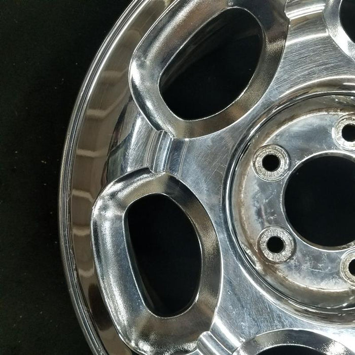 16" FORD EXCURSION 03-05 (16x7) aluminum 6 D shaped holes (chrome) Original OEM Wheel Rim