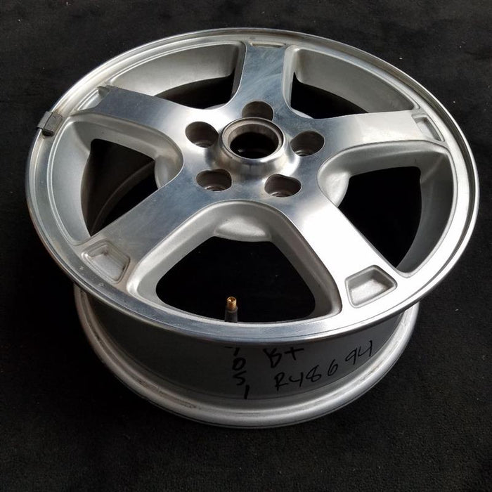 16" VUE 06-07 16x6-1/2 aluminum 5 spoke silver opt NX5 Original OEM Wheel Rim