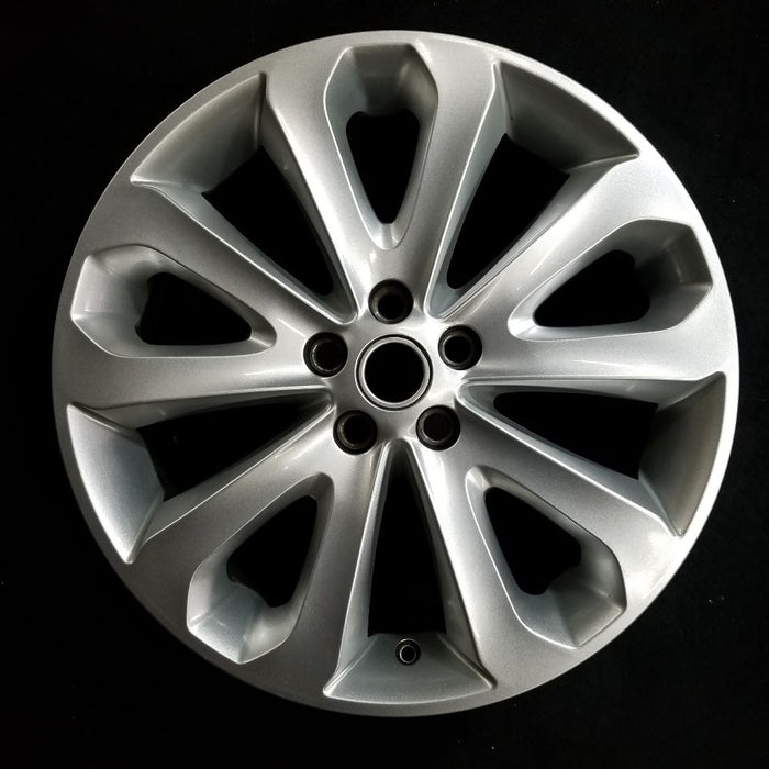 20" RANGE ROVER 13-17 road wheel alloy 20x8-1/2 10 spoke 5 split spoke shadow chrome Original OEM Wheel Rim