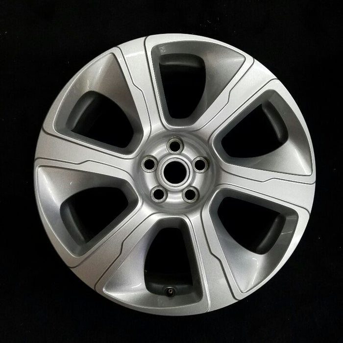 21" RANGE ROVER 18-20 21x9-1/2 alloy 6 spoke painted silver L. Original OEM Wheel Rim