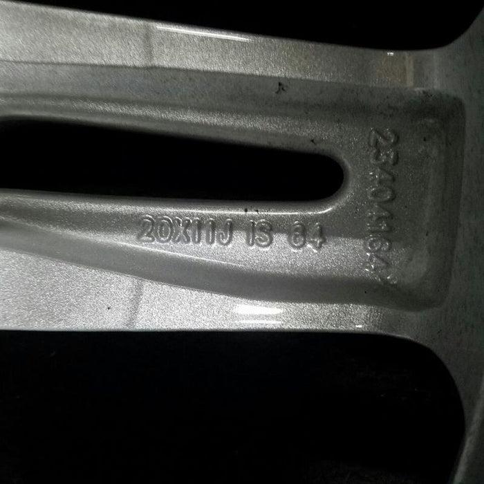 20" CORVETTE 20 rear 20x11 5 spoke painted gloss silver opt Q8P Original OEM Wheel Rim
