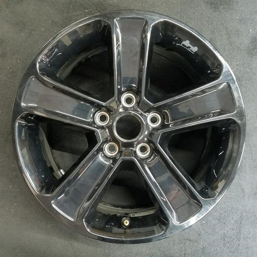 18" WRANGLER 19-20 18x7.5 5 spoke straight spoke opt WBS gloss black Original - Front View