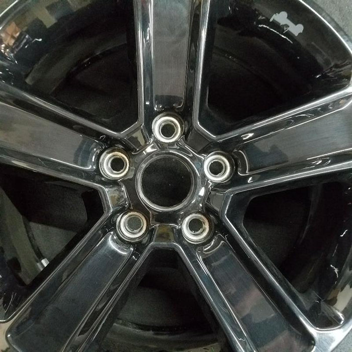 18" WRANGLER 19-20 18x7.5 5 spoke straight spoke opt WBS gloss black Original - Angle View