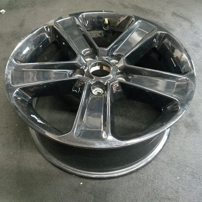 18" WRANGLER 19-20 18x7.5 5 spoke straight spoke opt WBS gloss black Original - Close-Up Detail