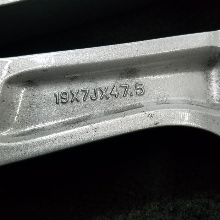 19" FORD MUSTANG MACH-E 21 19" 5 split spoke painted silver Original OEM Wheel Rim