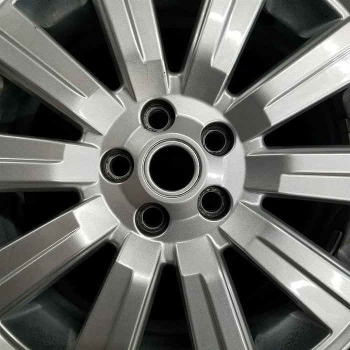 20" RANGE ROVER 10-11 road wheel alloy 20x8-1/2 10 single spokes grooves painted finish Original OEM Wheel Rim